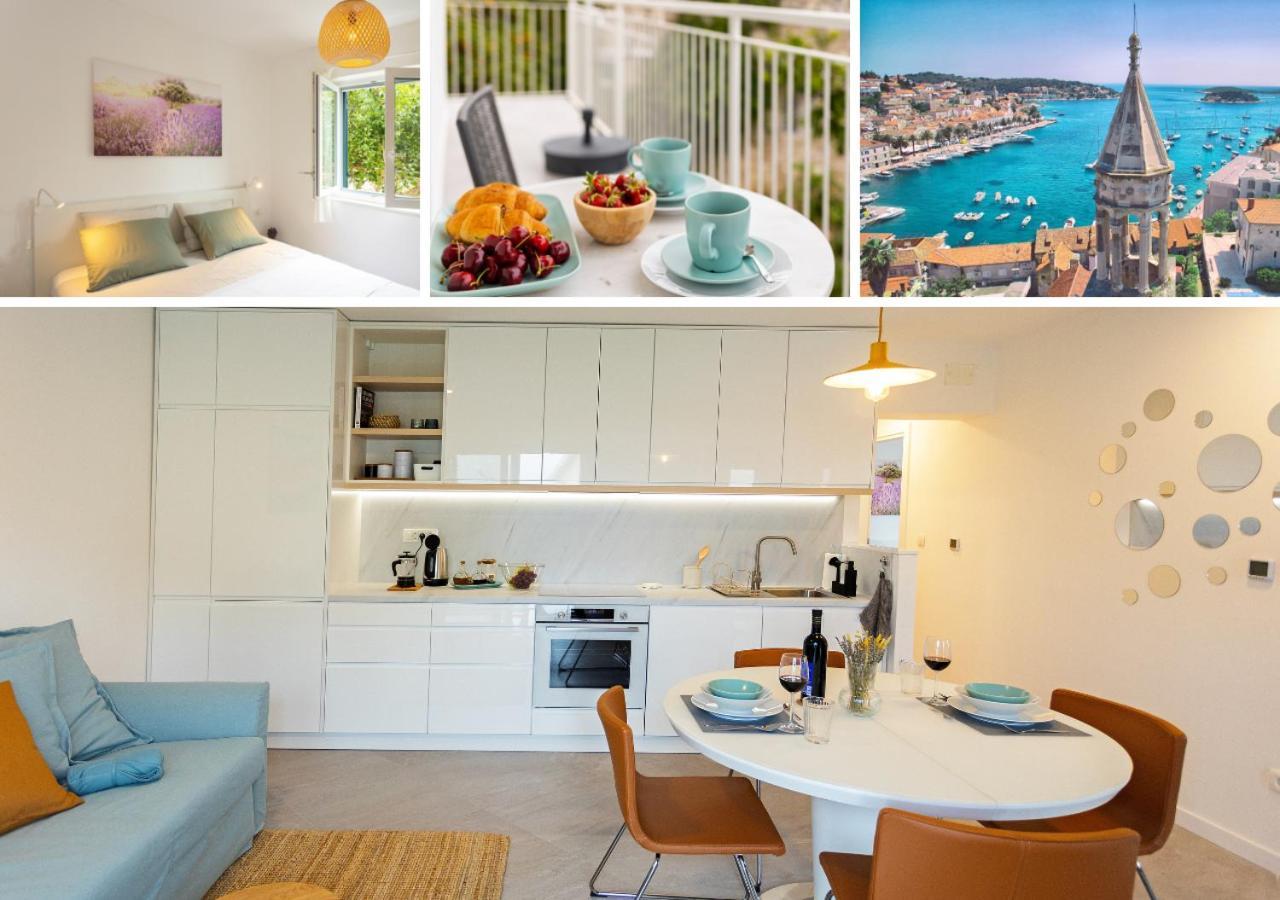 Jesliving Hvar - 2 Bedroom Elegant Apartment With Sea View In Historic Center Of Hvar Town Exterior foto